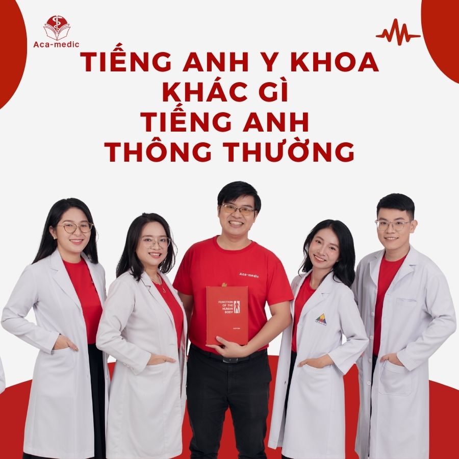 Tiếng Anh y khoa khác gì tiếng Anh thông thường